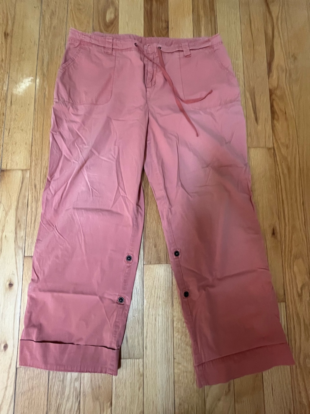 Style & Co. Coral Casual Drawstring Wide-Leg Pants